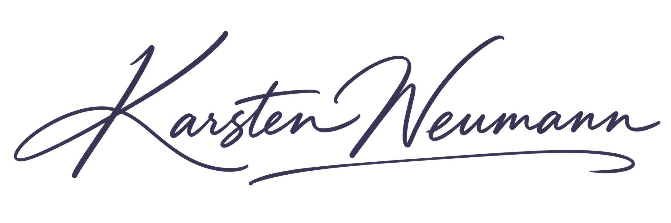 Symbolischer handschriftlicher Namenszug: Karsten Neumann